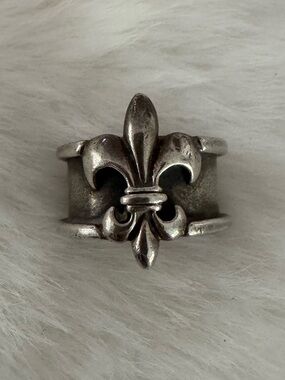 Mignon Faget Sterling Silver Fleur-de-Lis Ring